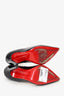 Christian Louboutin Black Patent Pointed Toe Heels Size 38