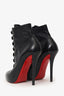 Christian Louboutin Black Leather Booties Size 38.5