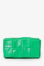 Bottega Veneta Green Leather Cassette Bag