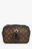 Louis Vuitton 2019 Monogram Leather Trimmed Tassle 'Saintonge' Camera Crossbody Bag