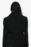 Dolce & Gabbana Wool Black Single Breasted Blazer Size 48