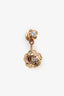 Pre-Loved Chanel™ 18K Rose Gold Diamond Extrait de Camélia Single Earring