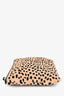 Jenni Kayne Brown/Black Cheetah Pony Hair Clutch