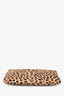 Jenni Kayne Brown/Black Cheetah Pony Hair Clutch