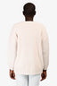 Jenni Kayne Cream Cashmere Button Down Cardigan Size XS