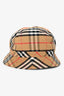 Burberry Brown Tartan Pattern Bucket Hat Size L