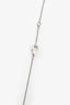 Hermès 18K White Gold Diamond Set Finesse Pendant Necklace