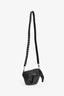Loewe Black Leather Elephant Bag with Strap