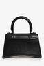 Balenciaga Black Leather Small Hourglass Bag with Strap