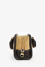 Loewe 2010 Beige/Brown Suede 'Mini Amazona' Crossbody Bag