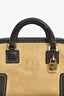 Loewe 2010 Beige/Brown Suede 'Mini Amazona' Crossbody Bag