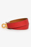Hermès 2013 Red Epsom Leather Double Tour Bracelet