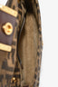 Fendi Brown Zucca Phone Pouch Crossbody Bag