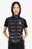 Moncler Black Down Quilted Vest Size 14Y