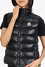 Moncler Black Down Quilted Vest Size 14Y