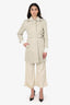 Burberry Beige Belted Hooded Trench Coat Estimated Size S