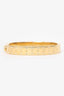 Louis Vuitton Gold Tone Nanogram Strass Bracelet Size S