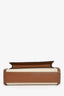Burberry White Canvas/Brown Leather Mini Pocket Bag