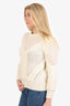 Maje Cream Wool Knit Sweater Size 1