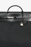 Hermes 2019 Black Canvas/Leather Toile Militaire Zip Cabine Herbag 50