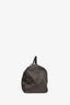 Moschino Brown Canvas Logo Duffle Bag (As Is)
