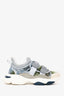 Christian Dior Grey/Green 'D-Wander' Sneakers Size 37