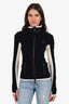 Moncler Black/White Grenoble Contrast Zip-Up Jacket Size XS