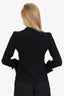 CO. Black Pleated Cuff Shirt Size XS
