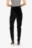 Saint Laurent Black Velvet Trousers Size 34