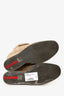 Prada Beige Suede Leather Wedge Heel High Top Sneakers Size 38