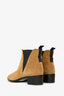 Acne Studios Brown Suede Leather Pointed Toe Ankle Boots Size 40