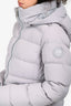 Canada Goose Grey Hooded Aurora Parka Down Coat Size S