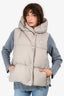 Canada Goose Grey Rhoda Hooded Down Vest Size S