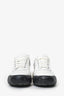 Alexander McQueen White/Green/Brown Canvas/Leather Size 45 Mens