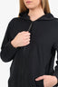 Brunello Cucinelli Black Zip Up Hoodie Size L