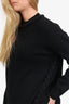 Valentino Black Knit Virgin Wool Knit Sweater Size XS