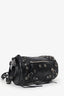 Balenciaga Black Leather Le Cagole Cylinder Bag