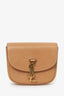 Saint Laurent Brown Smooth Calfskin Small Monogram Kaia Crossbody