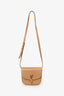 Saint Laurent Brown Smooth Calfskin Small Monogram Kaia Crossbody