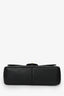 Pre-Loved Chanel™ 2012-13 Black Caviar Leather Jumbo Double Flap Shoulder Bag