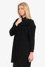 Dries Van Noten Black Wool Long Cardigan Size S