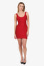 Herve Leger Red Bandage 'Sadie' Mini Dress Size XS