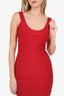 Herve Leger Red Bandage 'Sadie' Mini Dress Size XS