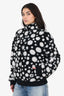 Louis Vuitton x Yayoi Kusama Black/White Polka Dot Fleece Zip Up Sweater Size M