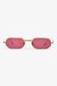 Jacques Marie Mage x Enfants Riches Déprimés Pink Tinted Titanium Frame 'The Sidewalk Doctor' Sunglasses