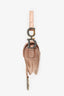 Christian Dior 2019 Pink Satin Crystal Embellished Mini Saddle Bag