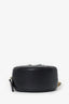 Pre-Loved Chanel™ 2020 Black Quilted Lambskin Romance Round Clutch with Chain