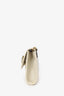 Gucci White Leather Small Sylvie Web Rajah Chain Bag With Extra Robe Strap