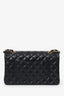 Pre-Loved Chanel™ 2021 Black Caviar Leather Medium Flap Bag