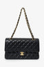 Pre-Loved Chanel™ 2021 Black Caviar Leather Medium Flap Bag